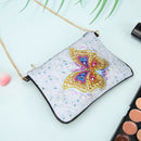 DIY Butterfly Special Shaped Diamond Painting Leather Chain Crossbody Bags