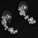 Casual Bridesmaid Crystal Necklace Earrings Set Wedding Jewellery-New Brida Y8P5