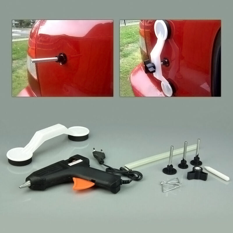 1 Set Hail Dint Dings Damage Repair Remover Puller Removal Tool Car Dent Re K7B6