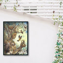 5D DIY Full Drill Diamond Painting Tree Man Cross Stitch Embroidery Mosaic