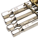 Hex Shank Twist Drill Set HSS13 Piece Set 1.5-6.5mm Twist Drill Bit gfd CHC