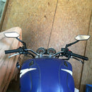 Motorcycle Handlebar Rear View Side Mirror Scooter Rearview Mirrors Universal Gw