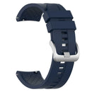 22mm Silicone Wrist Strap Band w/Buckle for Amazfit GTR 47mm (Dark Blue)