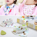 Babies Kids Bibs Catoon Scarf Bandana Dribble Feeding Saliva Handkerchief Towels