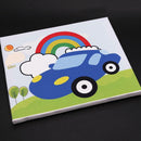 Aviation Children DIY Button Painting Stickers Pictures Kids Handmade Kits
