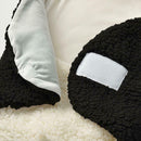 Baby Blanket Wearable Panda Swaddle Blanket Wool Lamb Wrap Hug Sleeping Bag