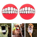 Indestructible Dog Balls( 2-Pack,Random Color )- Tough Strong & Non-Toxic Chew