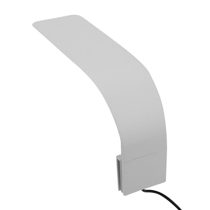 LED Waterproof Aquarium Light Tank Plant Grow Clip Lamp (Blue White White) A