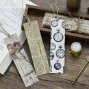 30pcs Retro Collection Bookmark Paper Cartoon Bookmark Office School Stationery