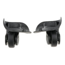 Black Plastic Large Size Baggage Luggage Suitcase Wheels Repair Casters