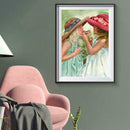 5D DIY Full Drill Diamond Painting Girl Embroidery Mosaic Kit Home Decor