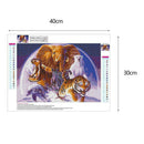 5D DIY Full Drill Diamond Painting Animal Cross Stitch Embroidery Mosaic