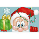 DIY Christmas Stickers Window Glass Decorative Decals Xmas Poster (C)