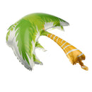 2pcs Large Flamingo And Palm Tree Aluminum Foil Balloon