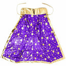 Halloween Costumes Witch Wizard Cloak with Hat for Kids Boys Girls Purple B8I4