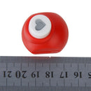 Mini Paper Punch Scrapbooking Craft Heart Shape--Random Color