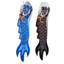 2PCS Chinese Dragon Windsock, Wind Streamer, Camping Spinner, Hanging Flags for