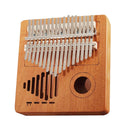 Kalimba 17 Key Thumb Piano Finger Mbira for Music Lover w/ Bag Accessories