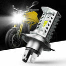1X H4 LED Bulb Hi/Lo Beam HID White Motorcycle Headlight High Power Z6G8 Y5 V5K2