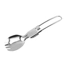 Portable Camping Picnic BBQ Folding Cutlery Party Outdoor Travel Spork Fork