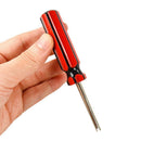 Metal Bicycle Tire Valve Stem Core Remover Screwdriver Tire Repair Install Tool