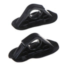 2Pcs PVC Oar Paddle Stand Holder Hook Buckle for Boat Canoe Kayak Rubber Din Cy
