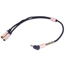 3.5mm Audio Stereo Y Splitter Cable 3.5mm Male to 2 Port 3.5mm Female for E L4E9