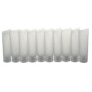 10PCS Dull Polish Empty Cosmetic Soft Tube Travel Makeup Container (15ML(8.