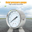 Dual Scale 1/8 NPT Manometer Dial Digital Pneumatic Hydraulic Pressure Gaugel