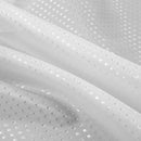 Hotel Fabric Shower Curtain Lining or Shower Curtain Machine Washable White