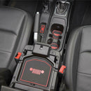 For Jeep Wrangler JL Accessories Door Mats Gate Slot Mat Cups Pads Red 19x New