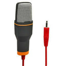 Microphone With Mini Stand Tripod Audio Recording For Computer PC Phone Desk Cy