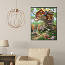 5D DIY Full Drill Diamond Painting Tree House Cross Stitch Embroidery Kit
