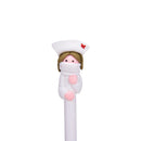 10 PCS Nurse Style Polymer Clay Ball Point Pens Nursing Pen Nurse Day Gifts -Q