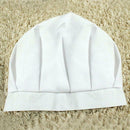 Summer Newborn Chef Photography Clothing Solid Infant Baby Photo Apron+Hat