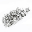 30 Pcs USB Female Type A Port 4-Pin DIP 90 Degree Jack Socket Connector