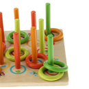 Wooden Educational Toys, Color Rings Stacking Toddler Puzzles Toys, For Kids