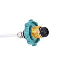 Camping Outdoor Gas Propane Flat Cylinder Tank Refill Coupler Adapter  Z