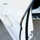 20M Seal Strip Carbon Fiber Rubber Car Door Guard Protector Edge U Shape Trim