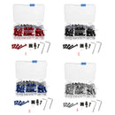 1 Set Red M6 M5 Fairing Bolts Fastener Clip Screw Nut Kit for Motorcycles