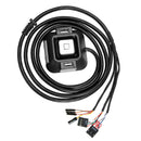 Desktop Computer Case Power Supply on/off Reset Button Switch & Cable Black