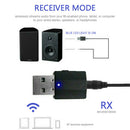 2 in 1 Wireless Bluetooth5.0 Audio Receiver Transmitter 3.5mm RCA for TV PC A