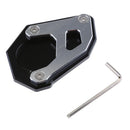 Kickstand Side Stand Extension Pad Plate for KTM 1290 1050 1190 ADV Black