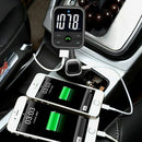 Wireless Bluetooth Car MP3 Player FM Transmitter Radio LCD SD USB Charger K
