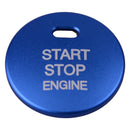 Blue New Engine Start Stop Button Cover Trim Cap Fit for Mazda CX-5 12-18