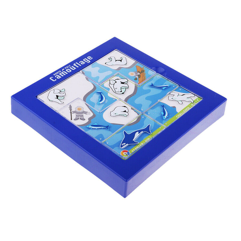 Interactive Game Hide & Matching Jigsaw Brain Teaser for Kids Toddler IQ EQ