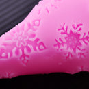 Silicone XMAS Snowflake Frozen Snow Mold Fondant Cake Chocolate Mould Decoration