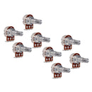 8x  25K Pot Split Shaft Guitar Volume& Tone Control Potentiometer Set