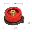 Polyurethane Outdoor Camping Stove Gas Refill Adapter Picnic Burner Connector