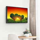 Diamond Painting Heart Trees Full Round Rhinestone Picture DIY Kit 40x30cm